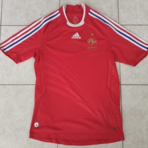 Camiseta Francia Visitante  2008 Adidas. Talla L.
